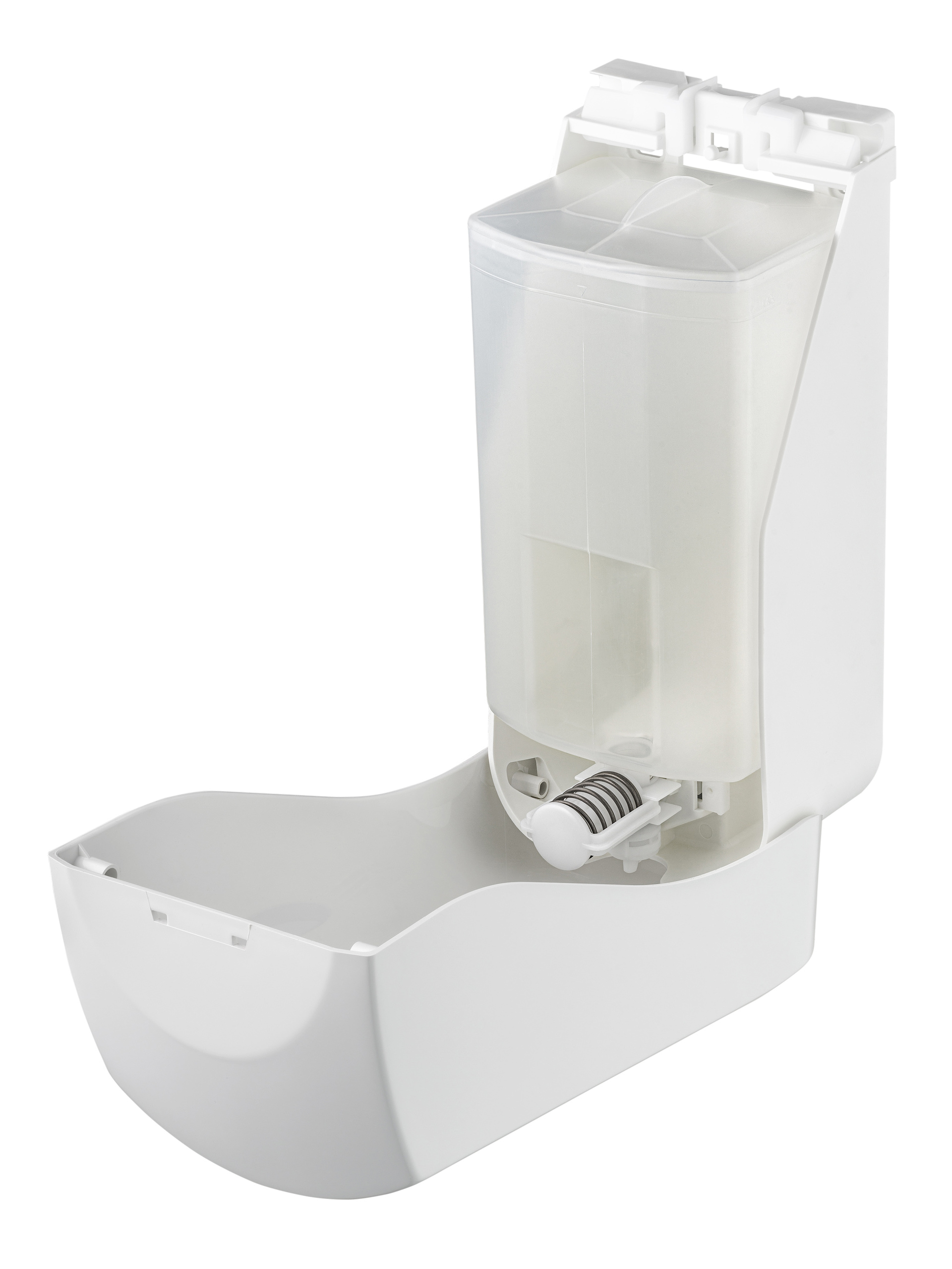 Garagezeepdispenser 2000 ml navulbaar (wit) - Afbeelding 2